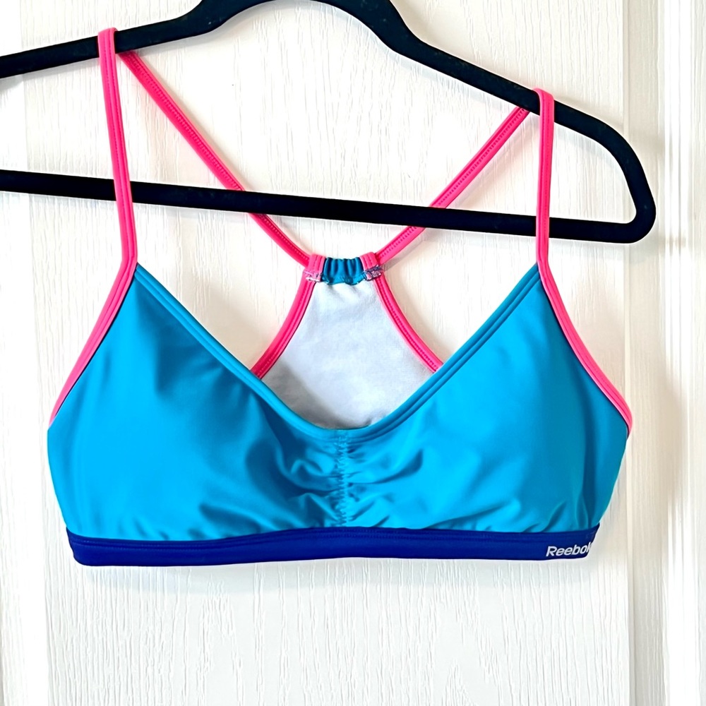 REEBOK Sporty Racer Back Bikini Top—SZ. M/L - Picture 10 of 11